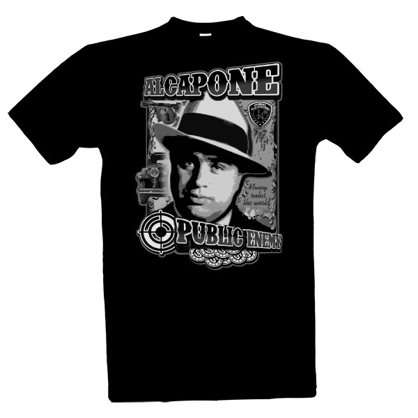 Tričko s potlačou Al Capone Classic Ramirez hip hop