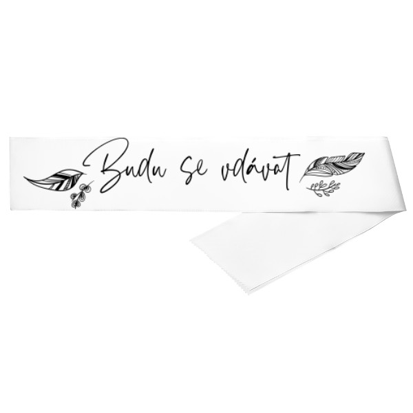 Šerpa s potiskem Budu se vdávat