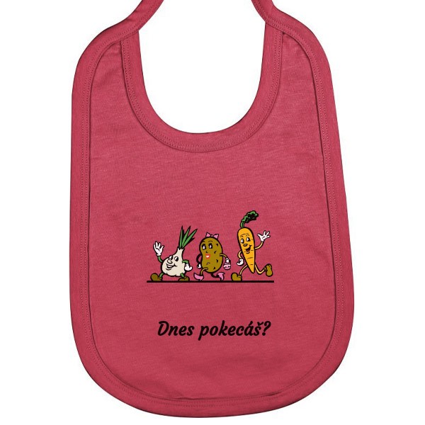 Bryndák bavlna s potiskem Dnes pokecáš?