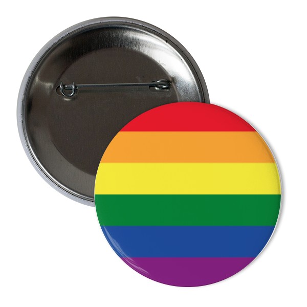 Odznáček  s potiskem Gay odznak