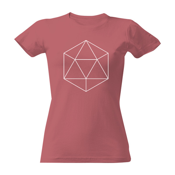 Tričko s potiskem Icosahedron