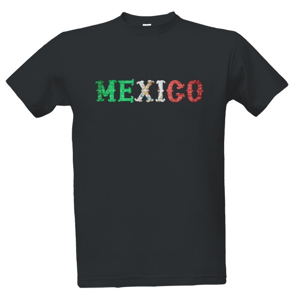 Tričko s potiskem Mexico