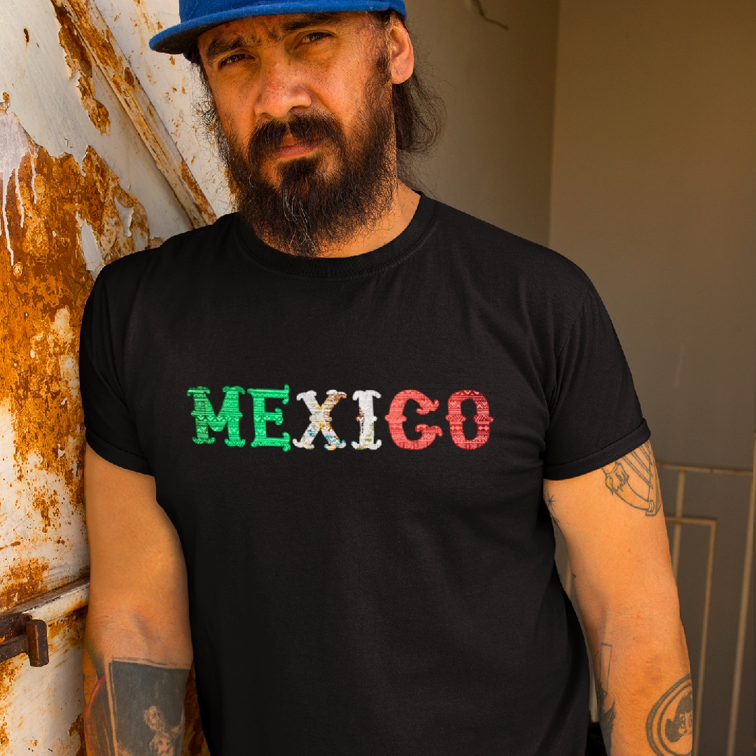 Tričko s potiskem Mexico