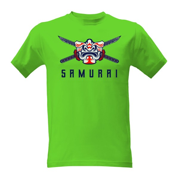 Tričko s potiskem Samurai