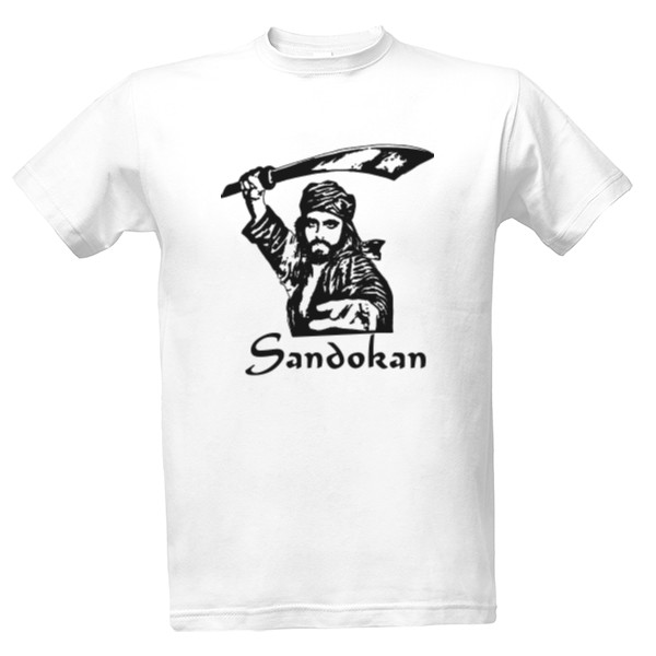 Tričko s potlačou Sandokan 