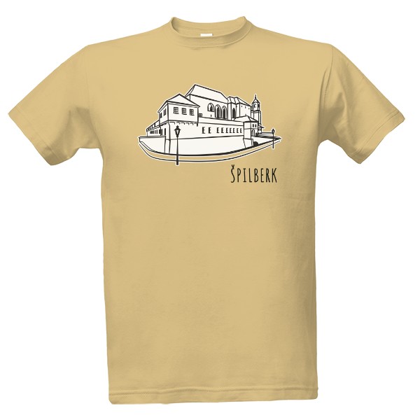 Tričko s potiskem Špilberk