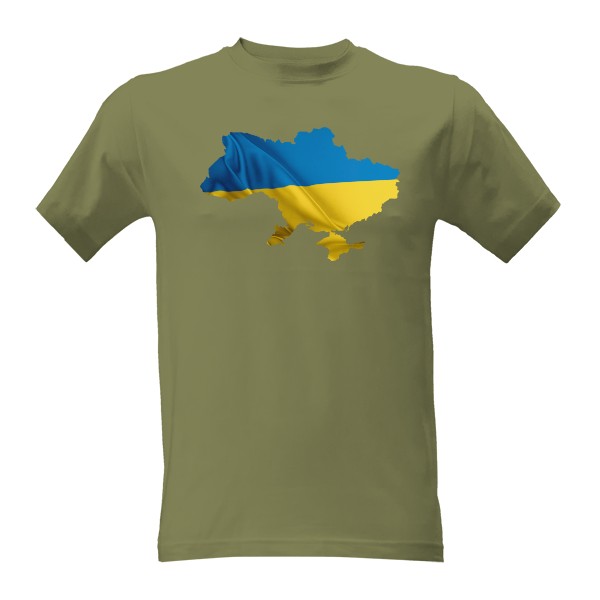 Tričko s potiskem Stát Ukrajina