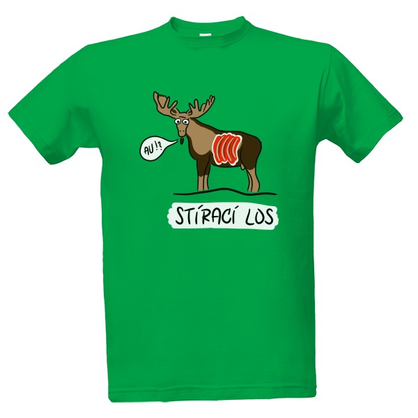 Tričko s potiskem Stírací los
