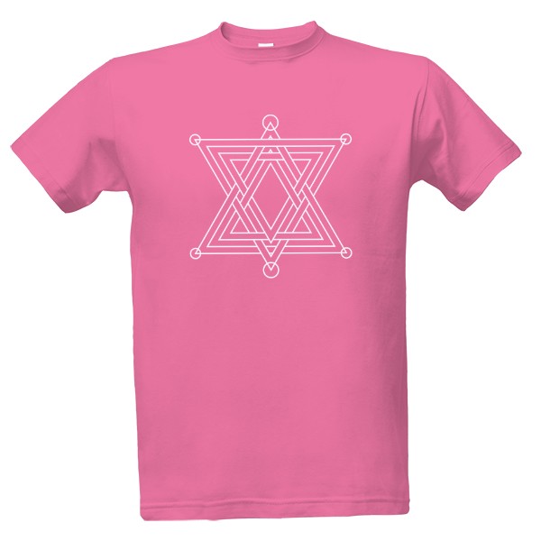 Tričko s potiskem Symbol pyramid