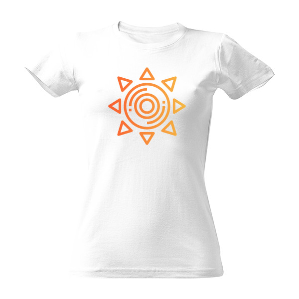 Tričko s potiskem Symbol slunce