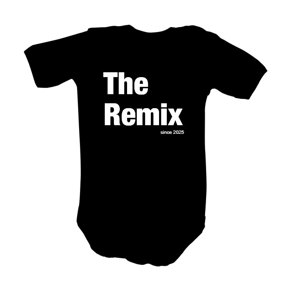 Dětské body  s potiskem The Remix od roku 2023