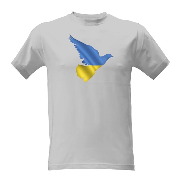 Tričko s potlačou Ukrajinská holubice