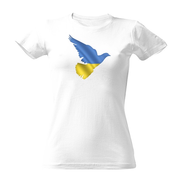 Tričko s potiskem Ukrajinská holubice