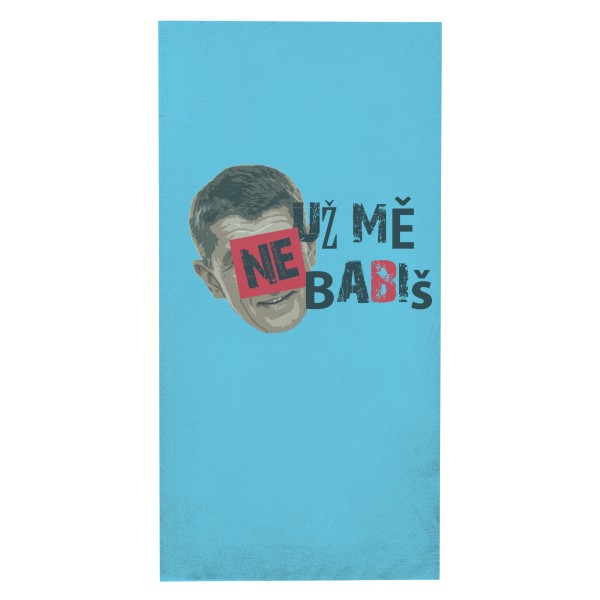 Nákrčnik/bandana s potlačou Už mě neBabiš