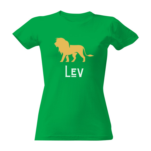Tričko s potiskem Znamení zvěrokruhu - Lev - Leo